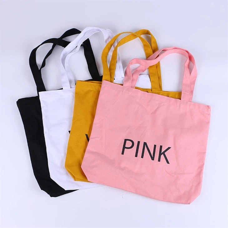 Black Canvas Handbag