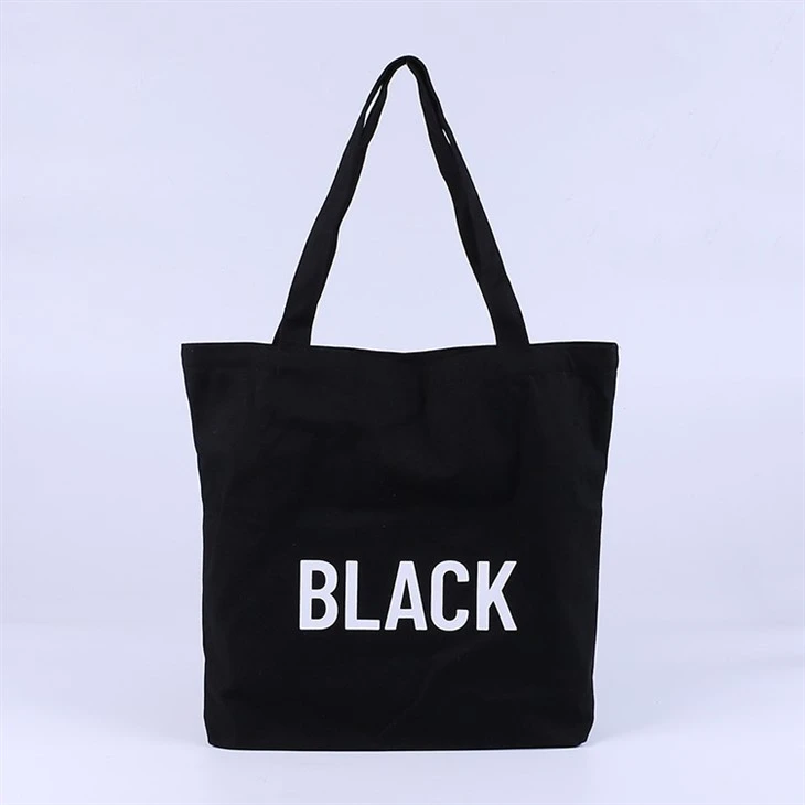 Small Black Canvas Bag